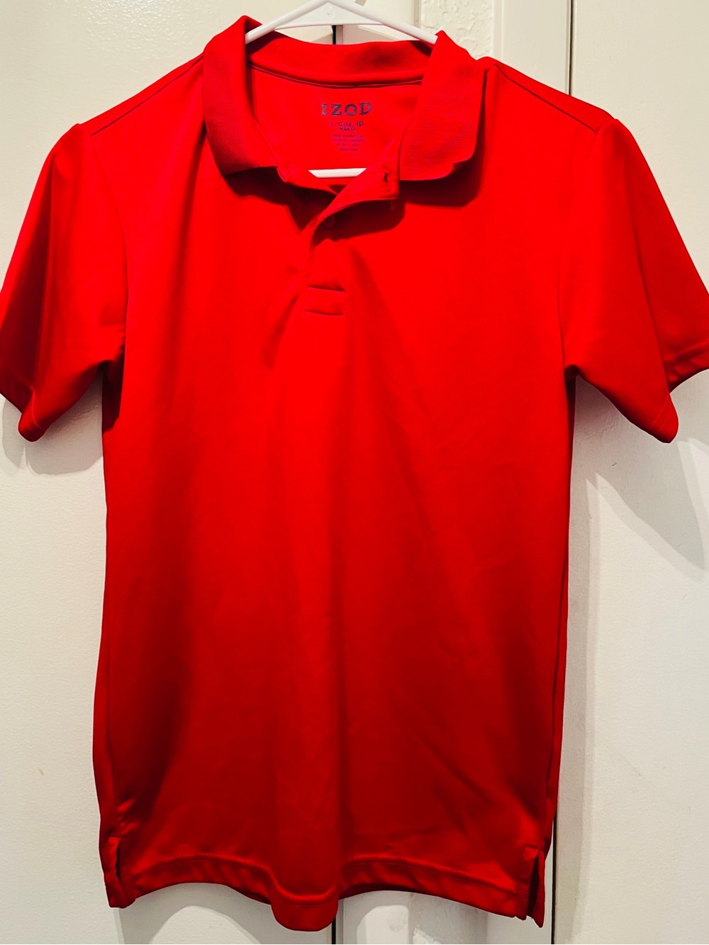 IZOD Big Kids Red Polo Shirts (school uniform shirts)